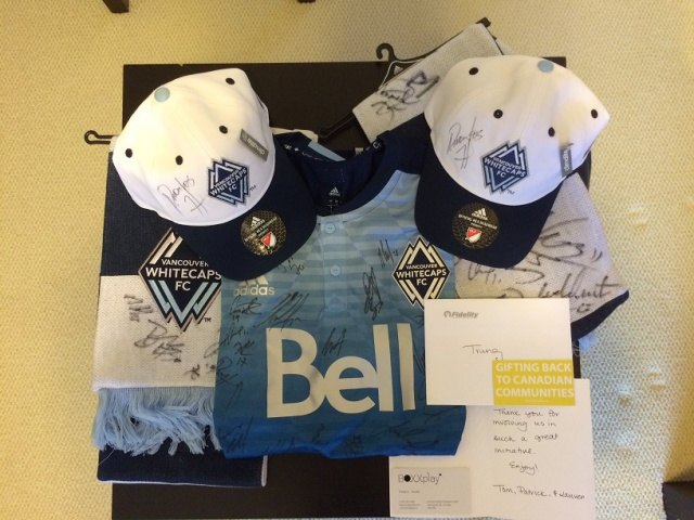 Vancouver Whitecaps - Autographed SWAG