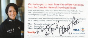 Canadian Olympic Snowboarder - Alexa Loo