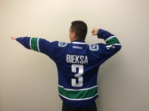 Autographed Bieksa Jersey